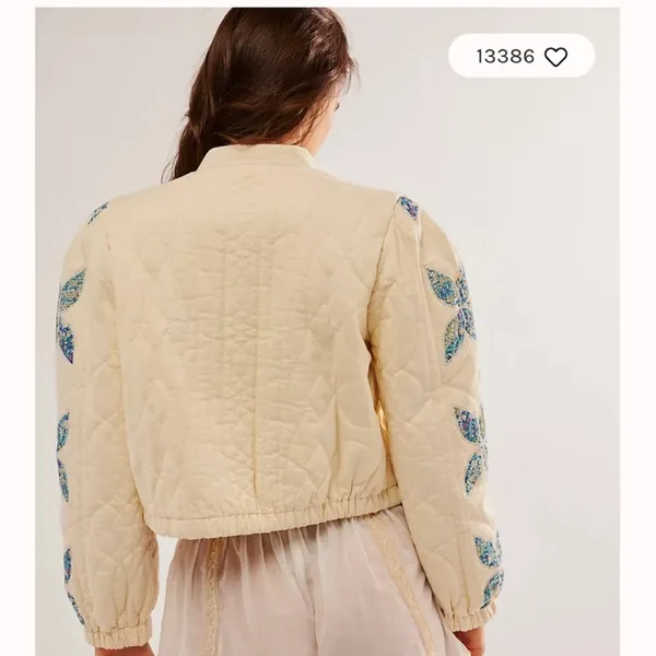 Free People Quinn Quilted Jacket - Image 3