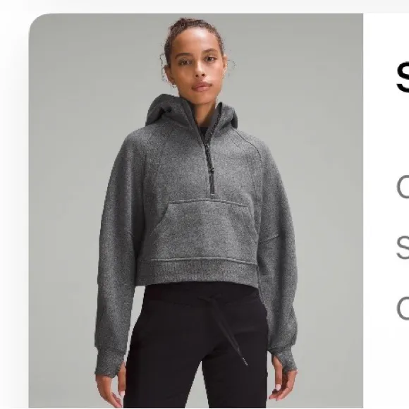 Lululemon Scuba Oversized Half-Zip Hoodie - Image 7