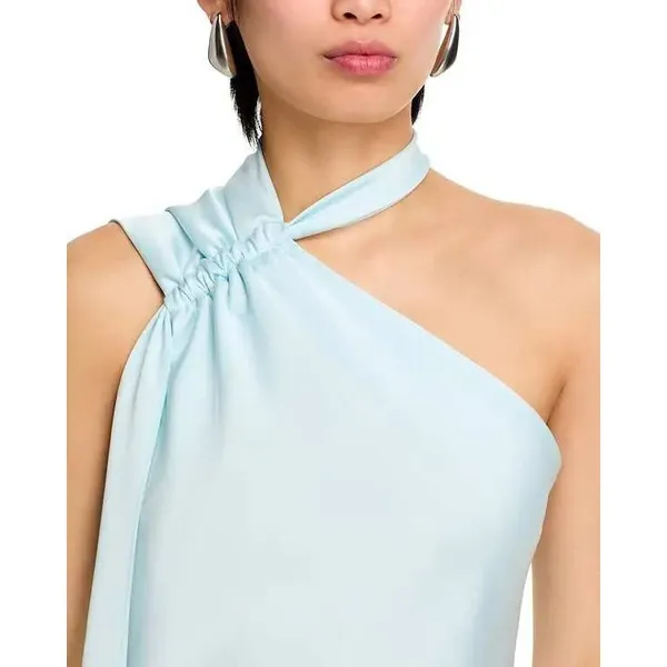 AQUA Long‎ Scarf Bias Cut Gown Size 12 - Image 3