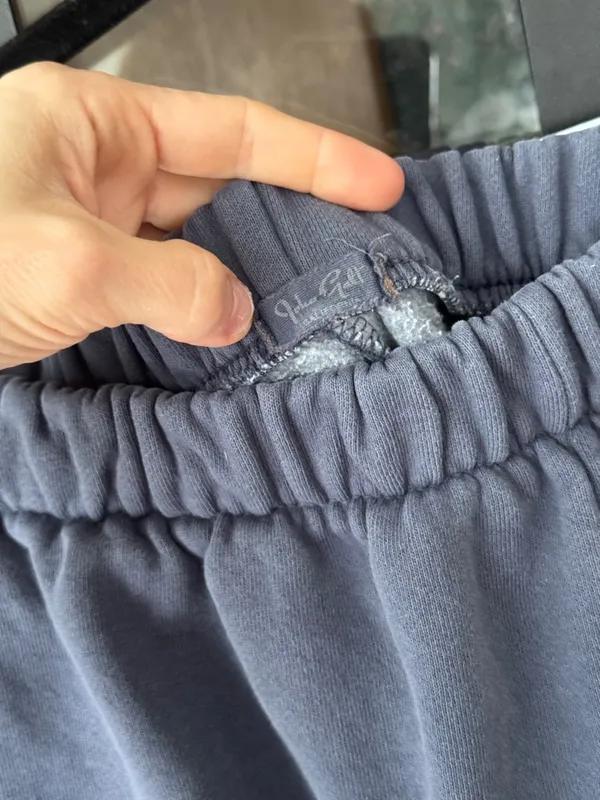 John Galt Brandy Melville Anastasia sweatpants joggers faded navy georgetown - Image 4