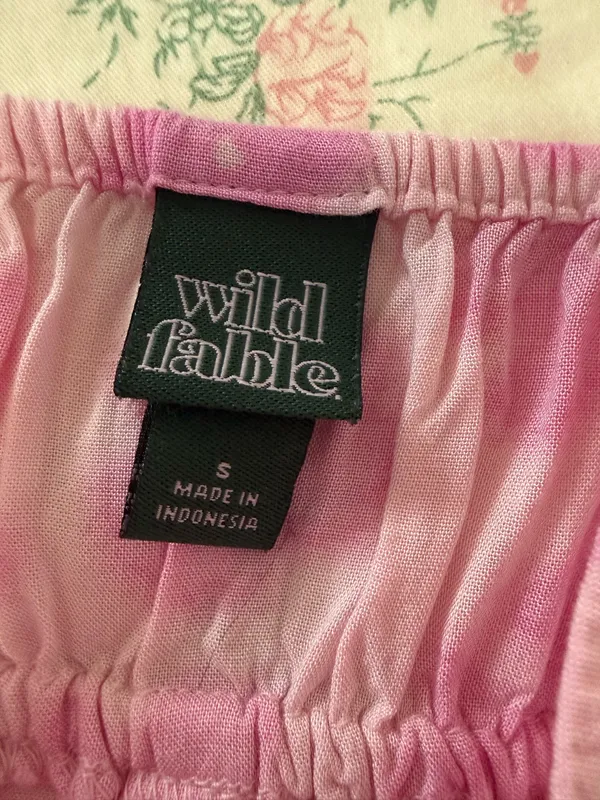 Pink Floral Wild Fable Mini Dress - Image 3