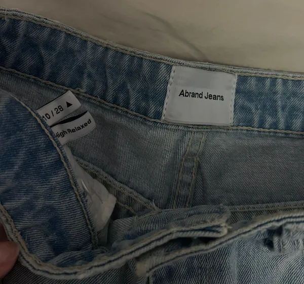 Abrand Denim Shorts - Image 2