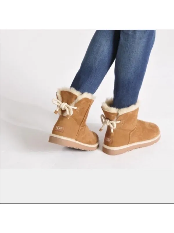 UGG Australia Selene Rope Bailey Bow Boots - Image 4