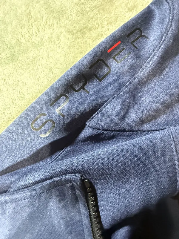 Spyder Active Men’s Full-Zip Jacket NWOT Size 2XL Navy - Image 6