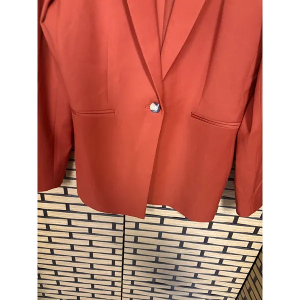 Alex Marie Burnt Orange‎ Blazer Size 6 - Image 3