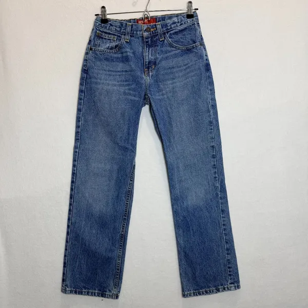 Arizona Jean Co Relaxed Fit Jeans Womens 14R Blue Denim Straight Leg - Image 14