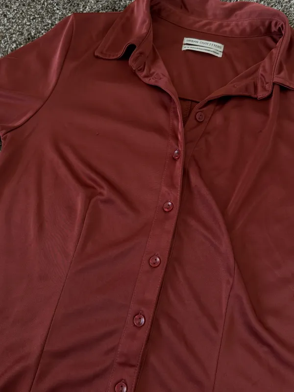 Urban Outfitters Silk Top - Image 5