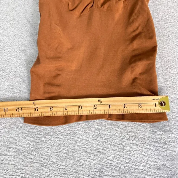 Skims Sculpting High Waist Mid Thigh Shorts‎ Cinnamon Brown Shapewear Size M/L - Image 6