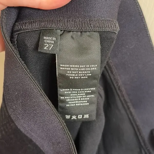 ✨J Brand Estellah High Rise Split Flare Pull Black Sz 27 Pants✨ - Image 10