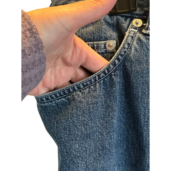 Ralph Lauren Jeans Co straight leg medium wash pants size 14W classic - Image 6