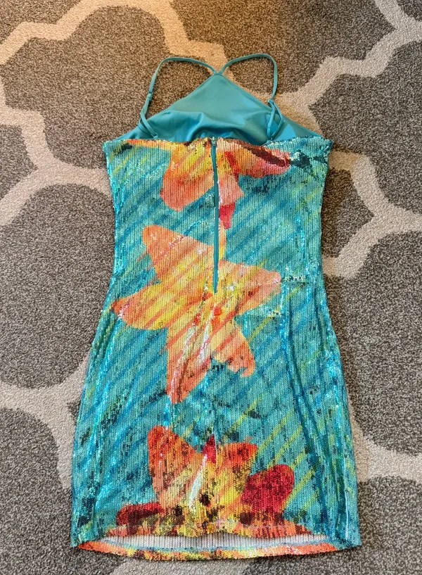 sequin mini dress - Image 5