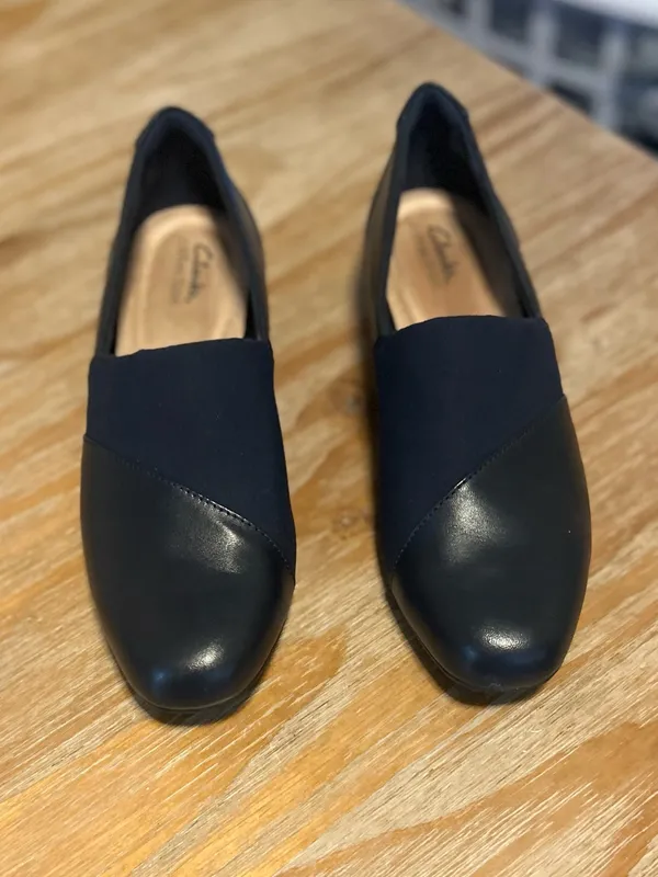 Clark’s Juliet Gem Leather Comfort Shoes - Image 3