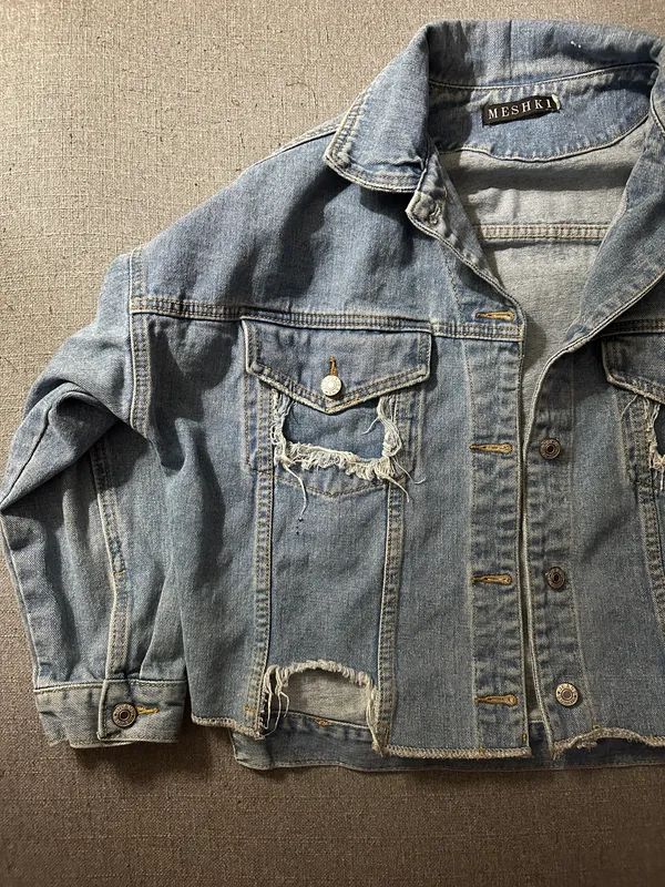 Distressed Jean Jacket - Image 2