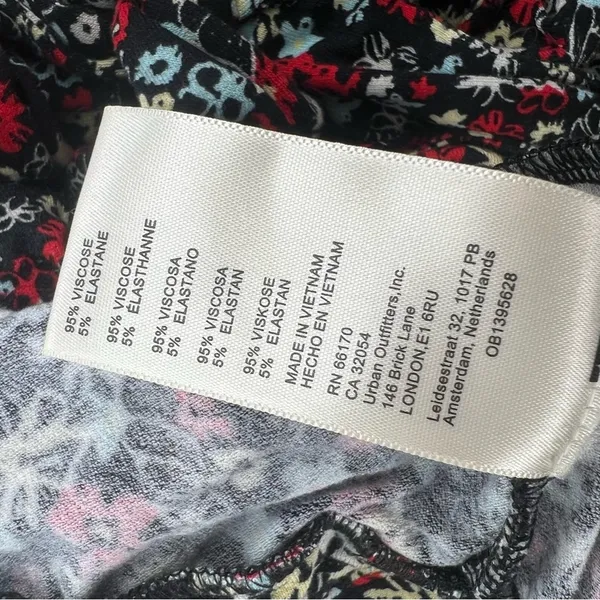 Free People Vibe Check‎ floral jumpsuit tie waist and back sz XS - Image 10