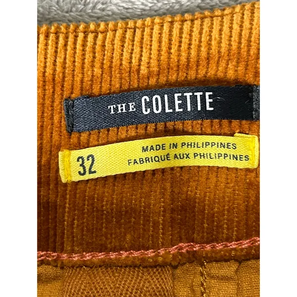 Maeve Anthropologie The Colette Corduroy High Rise Wide Leg Pants Size 32 - Image 6