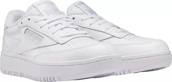 Reebok Club C Double Platform White Sneakers NWT - Women’s 7.5 - Image 2