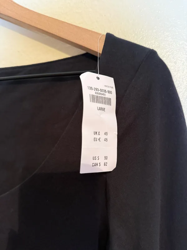 Abercrombie and Fitch Bra-Free Cotton-Blend Seamless Fabric Scoop‎ Neck Bodysuit - Image 4