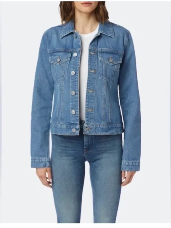 Hudson NWOT the Classic fitted trucker jacket sz l/xl - Image 2