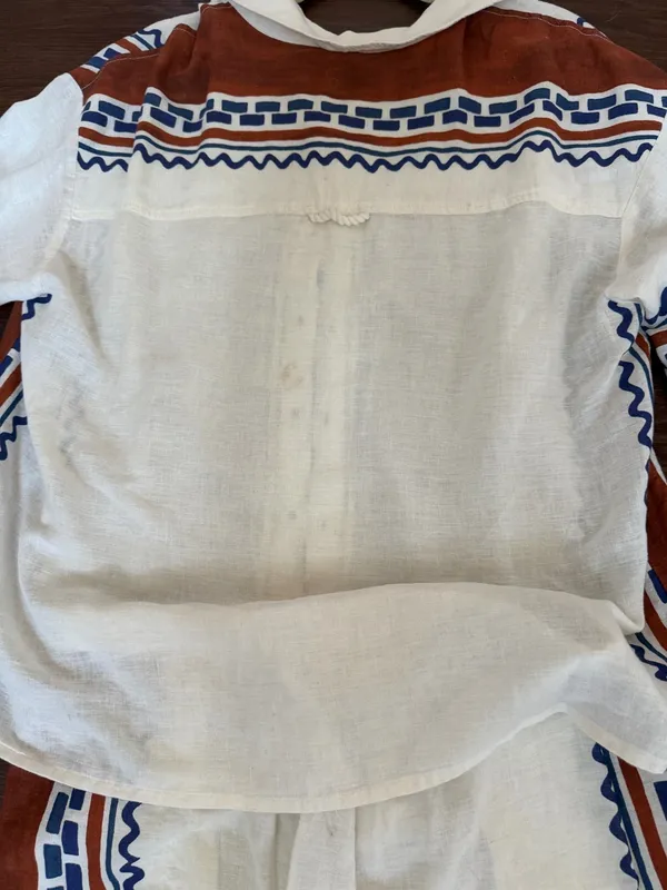 Anthropologie Matching Linen Set Small - Image 9