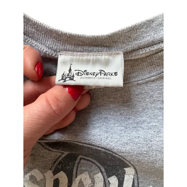 Disney Parks Mickey Mouse Graphic Sweatshirt Gray Disneyland Resort Size S‎ - Image 4