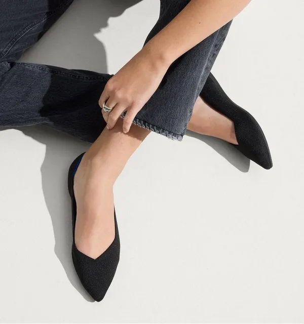 Rothy's THE POINT Black Pointed - Image 2