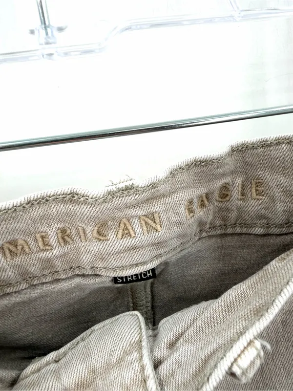 AE American Eagle Stretch Super High-Waisted Baggy Wide-Leg Relaxed Jean Pant - Image 7