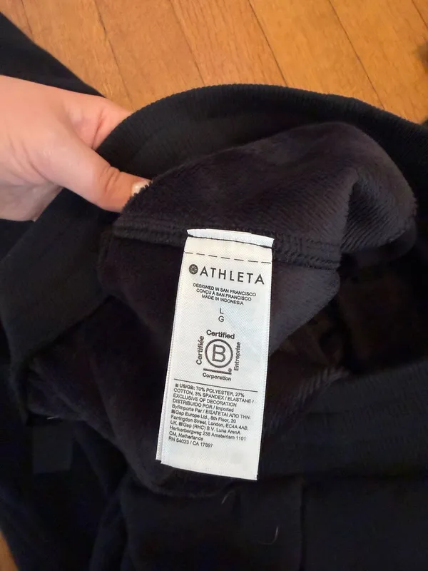 Athleta cozy fleece lined joggers - Image 10