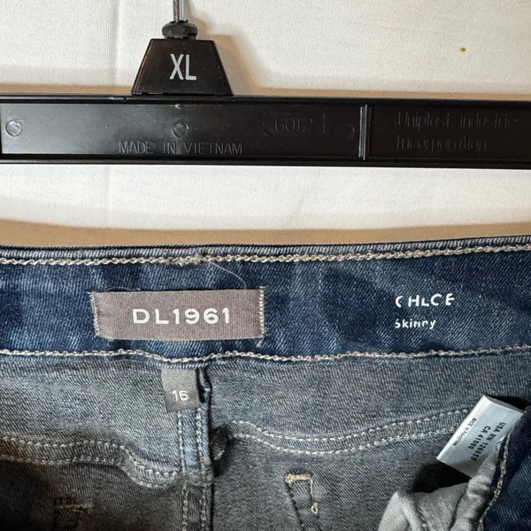 Chloé Women's Navy Zebra Skinny Jeans - Image 3