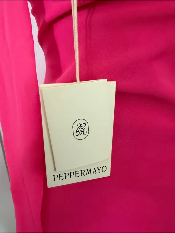 Peppermayo Fuchsia Halter Mini Dress - Image 5