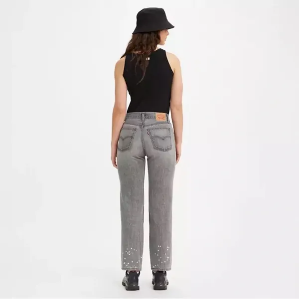Levi's Low Pro Women's Jeans - Size 29‎ - Light Grey - NWT - Image 3