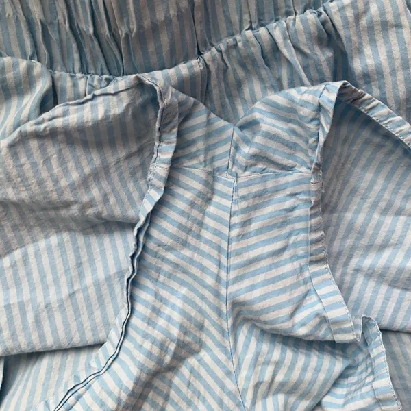 Daily Drills Poplin Double Waistband Resort Short Blue Stripe XS/S - Image 4