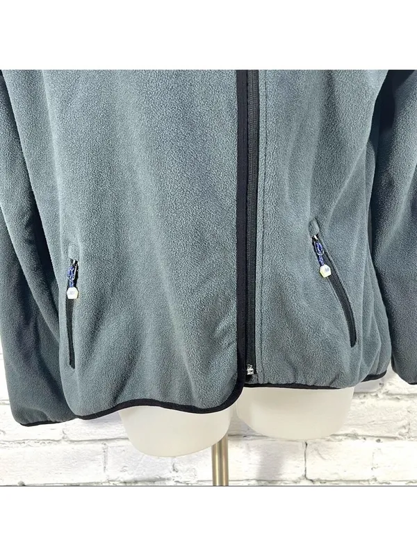 New Balance Women Fleece Jacket With Hood Size M - Image 6