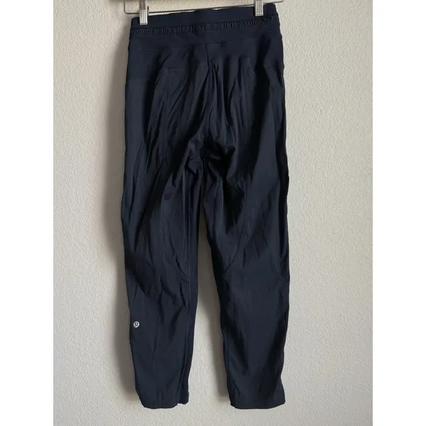 Lululemon Dance Studio Mid Rise Joggers True Navy Lightweight Cargo Pants Size 2 - Image 11