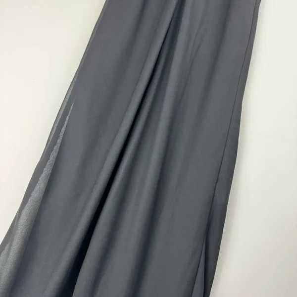 Vtg Y2K Jonathan Martin Black Slip Maxi Dress Velvet Floral Bodice Sz S/M - Image 16