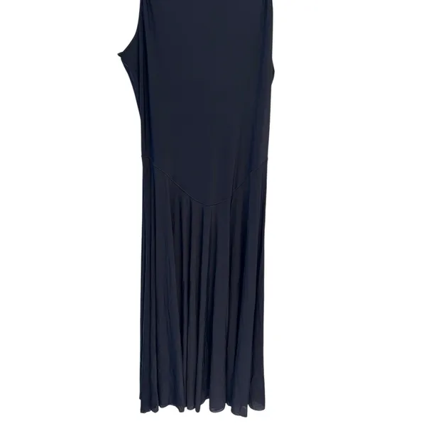 NWT Skims Milky Sheer High Neck Midi Dress - Obsidian Medium - Image 8