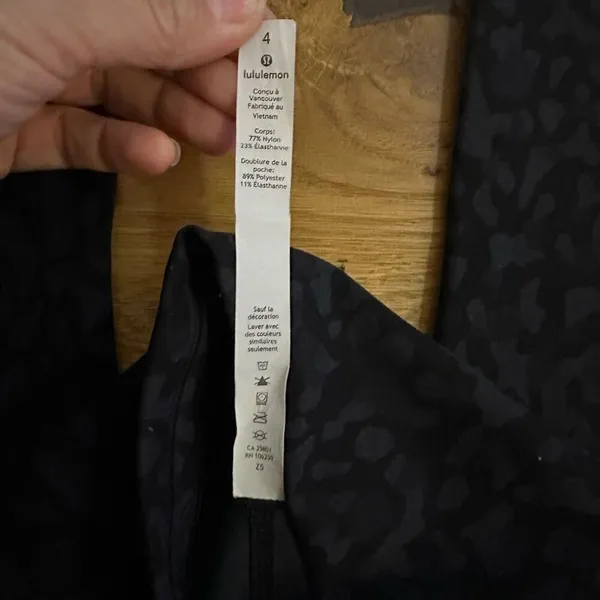 Lululemon align animal print pants 25” size 4 - Image 3