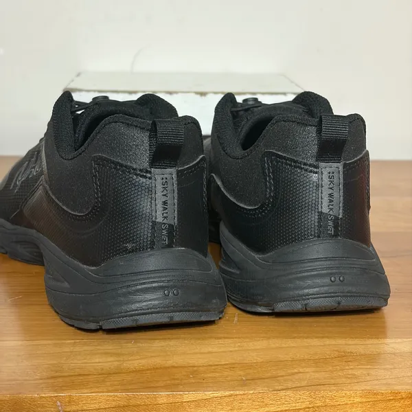 Ryka Sky Walk Swift Womens 7.5W Black Bungee Lace Walking Shoes Sneakers - Image 5