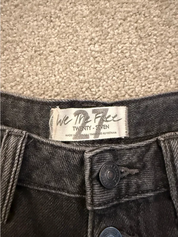 Free People Denim Shorts - Image 3