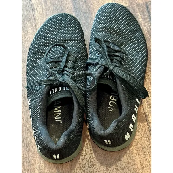 NOBULL Superfabric Trainer Black Crossfit Shoes Unisex M 5.5/W 7 EUC!!! - Image 5