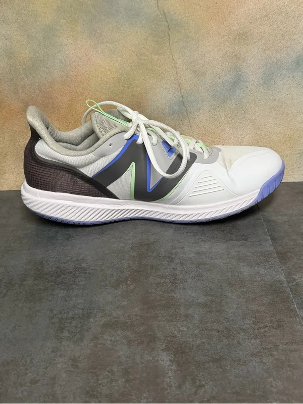New Balance Women's 796v3 Tennis Shoes White/Grey/Purple/Green Size 10B - Image 12