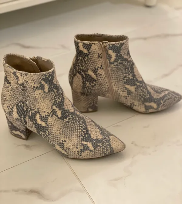 Steve Madden Brave Boots in Snakeskin - Image 5