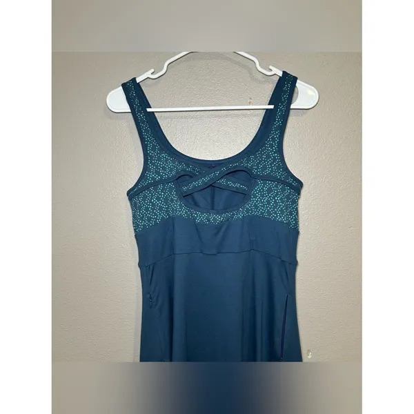 Title Nine Connelly Blue Activewear Dress With Pockets Women’s Size Medium - Image 5