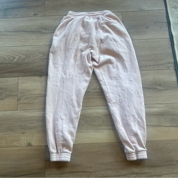 Aerie Anytime The Sweat Joggers in Peach - Image 4