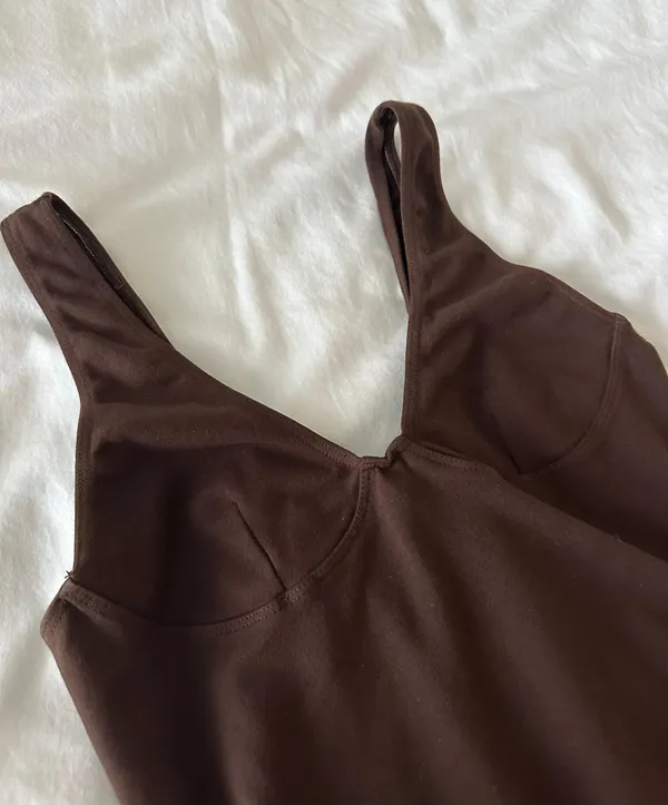 Los Angeles Apparel GARMENT DYE TANK BODYSUIT - Image 3