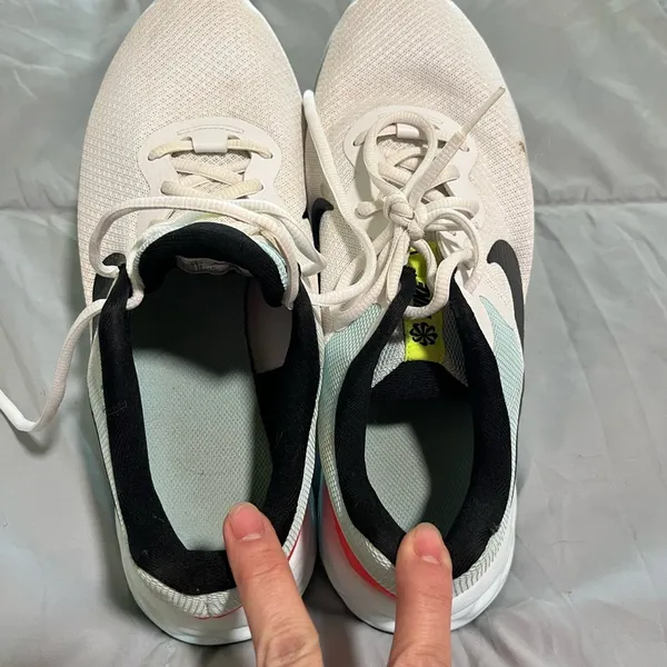 Nike Women's Athletic Shoes - white, pink, black - Image 7
