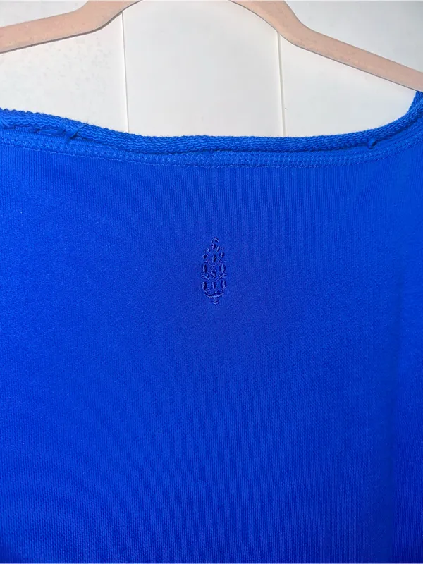 NWOT FREE PEOPLE Movement Cruise Tee- Steller Blue $98 - Image 9