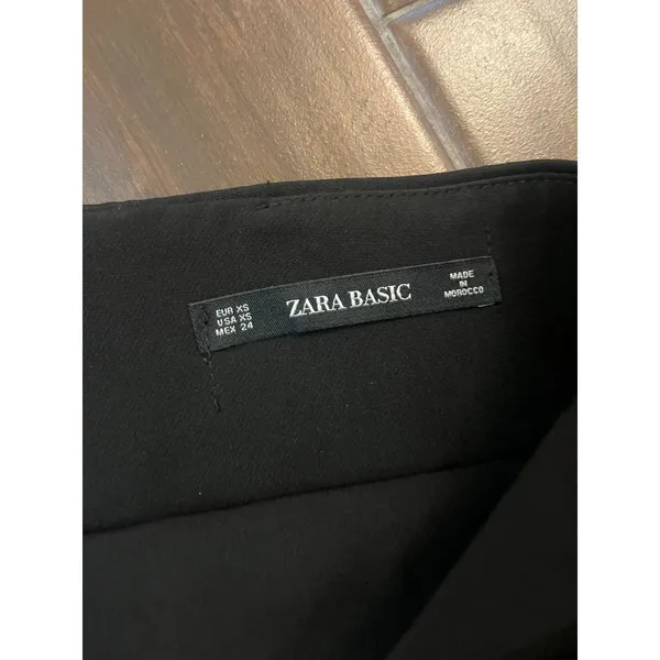 Zara basic black skirt XS‎ - Image 2