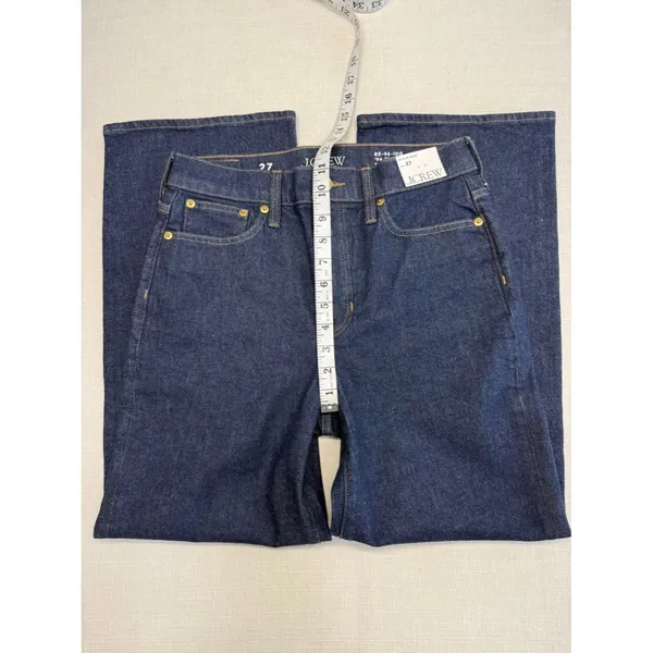 J. Crew 96 Slim Wide Dark Indigo Jeans - Image 11