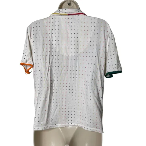 ROOM SERVICE PJS Women's Rainbow Short sleeve Pajama top only size XXS $68.00 - Image 3