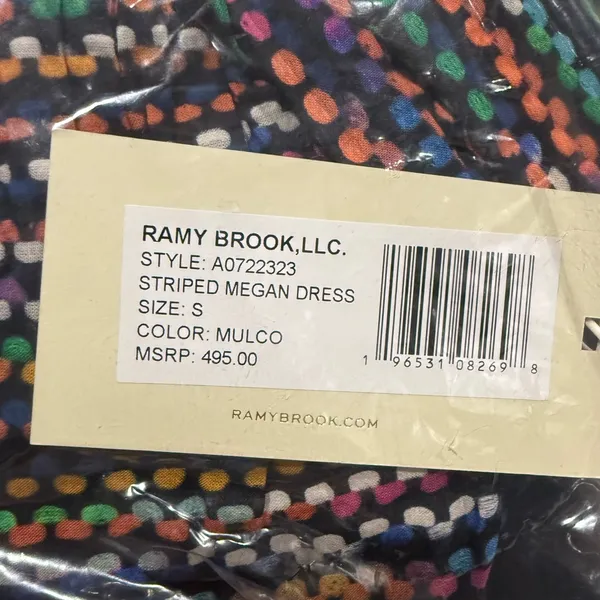 NWT Ramy Brook Striped Maxi Cut Out Dress Sz‎ Small $495 - Image 5
